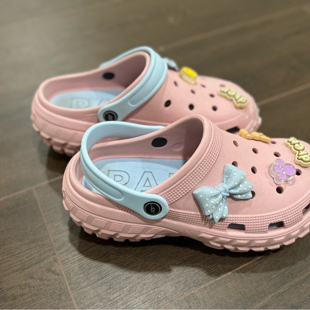 Pink Candy Crocs